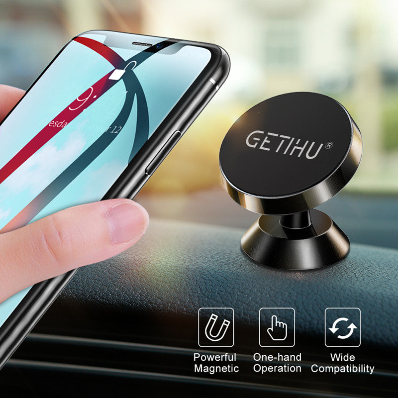 GETIHU Universal Magnetic Car Phone Holder Stand in Car For iPhone X Samsung Magnet Air Vent Mount Cell Mobile Phone Support GPS