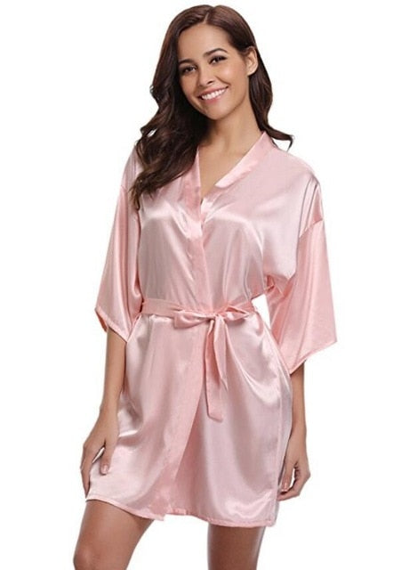 Womens Bathrobe Multi Colors