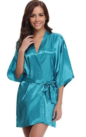 Womens Bathrobe Multi Colors