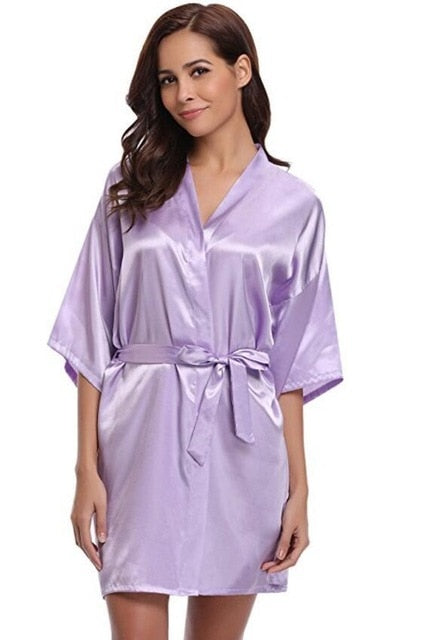 Womens Bathrobe Multi Colors