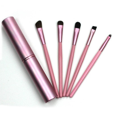 Portable Mini Eye Makeup Brushes Set