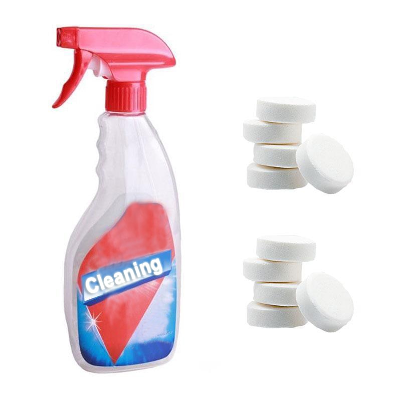 Multifunctional Effervescent Spray Cleaner