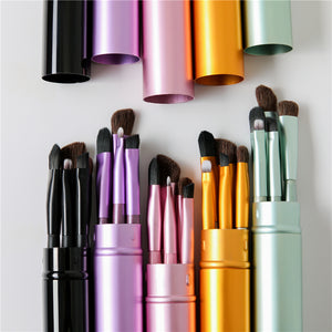 Portable Mini Eye Makeup Brushes Set